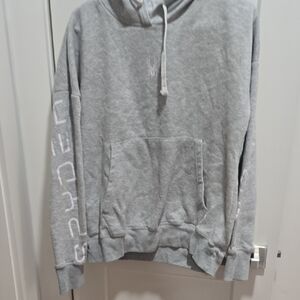 Spyder Light Gray Hoodie with White Details